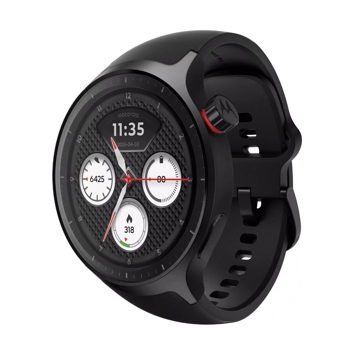 Smartwatch Motorola Moto Watch 47mm Negro 1,43" 47 mm 46 mm Ø 47 mm