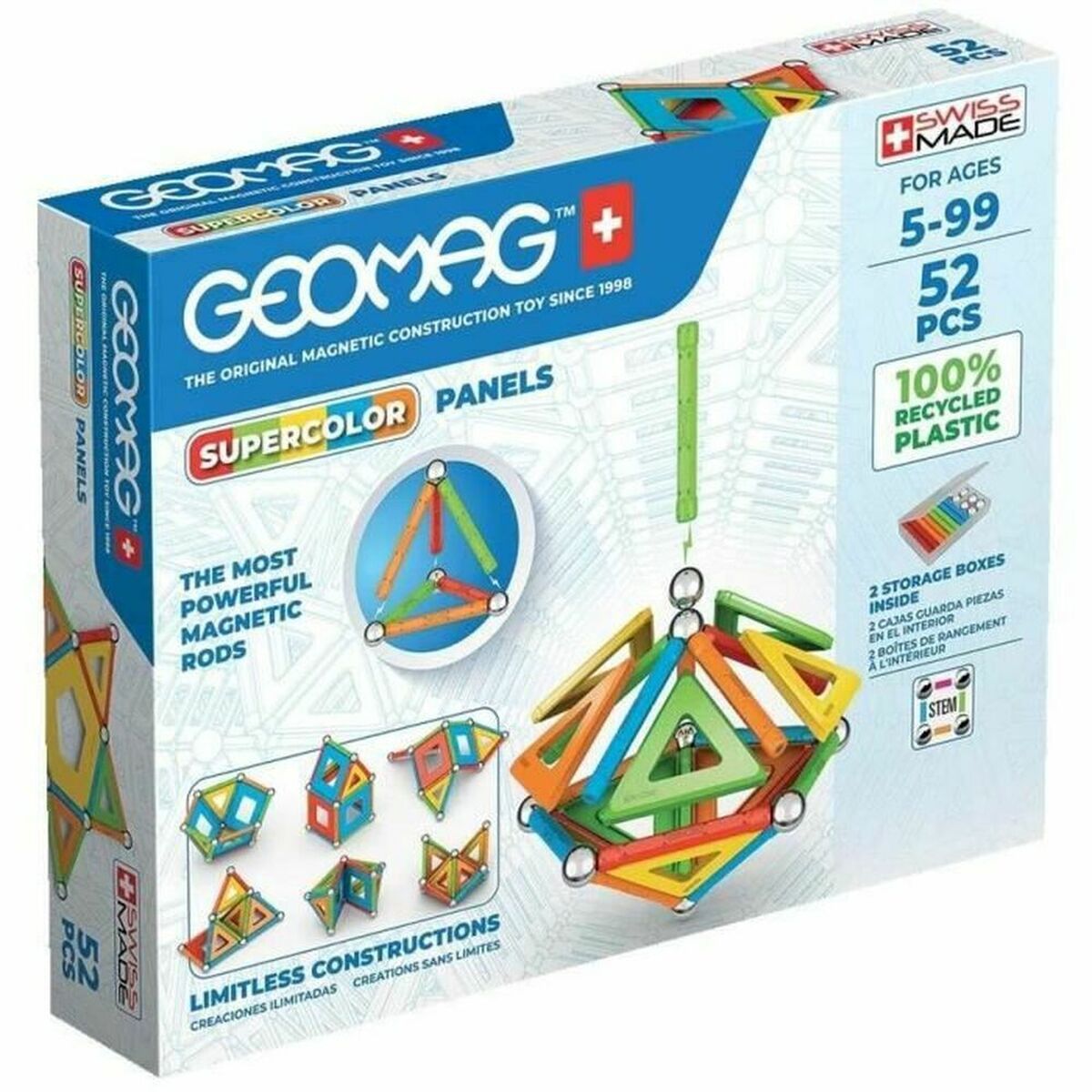 Juego Magnético Geomag 378