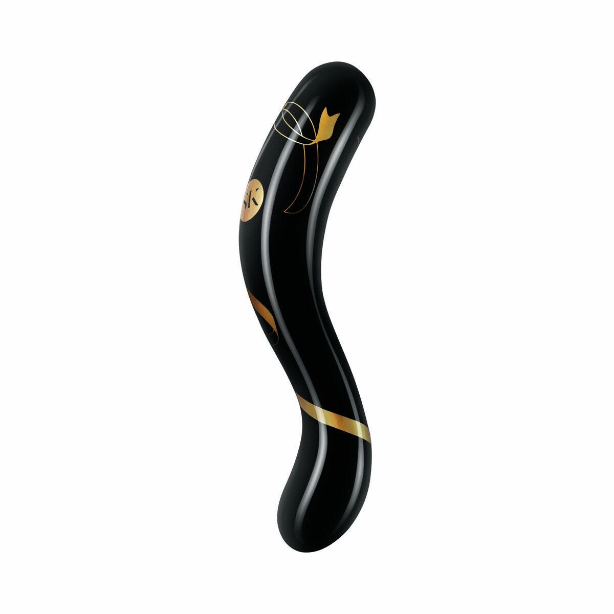 Consolador de Doble Penetración Secret Kisses Negro