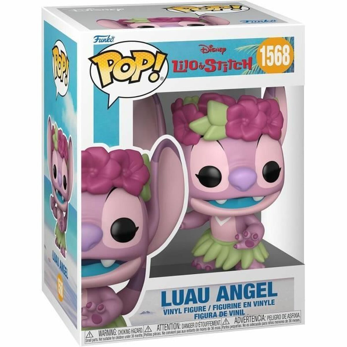 Muñeco Funko Pop! Lilo y Stitch Luau Angel