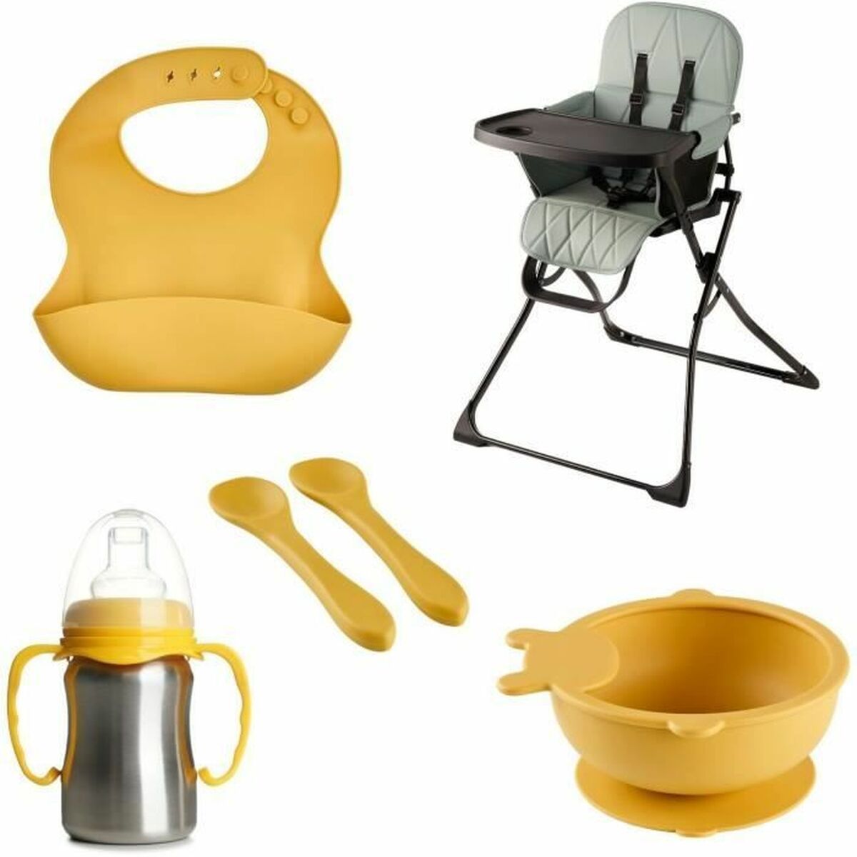 Conjunto de Mesa y Sillas para Niños ThermoBaby