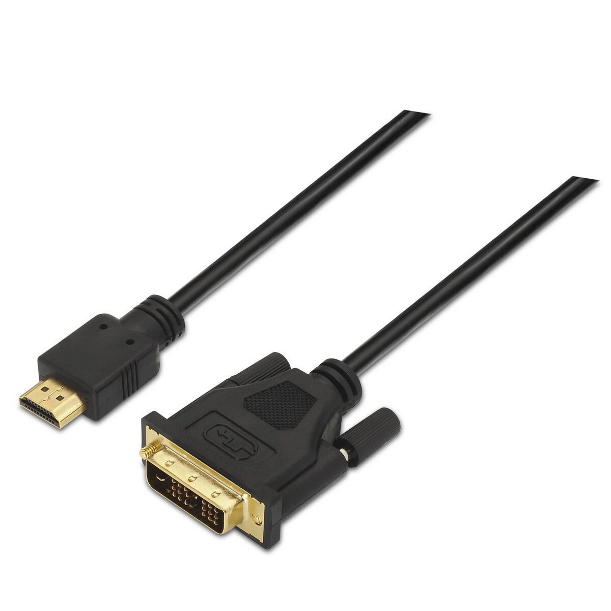 Adaptador HDMI a DVI Aisens A117-0090 Negro 1,8 m