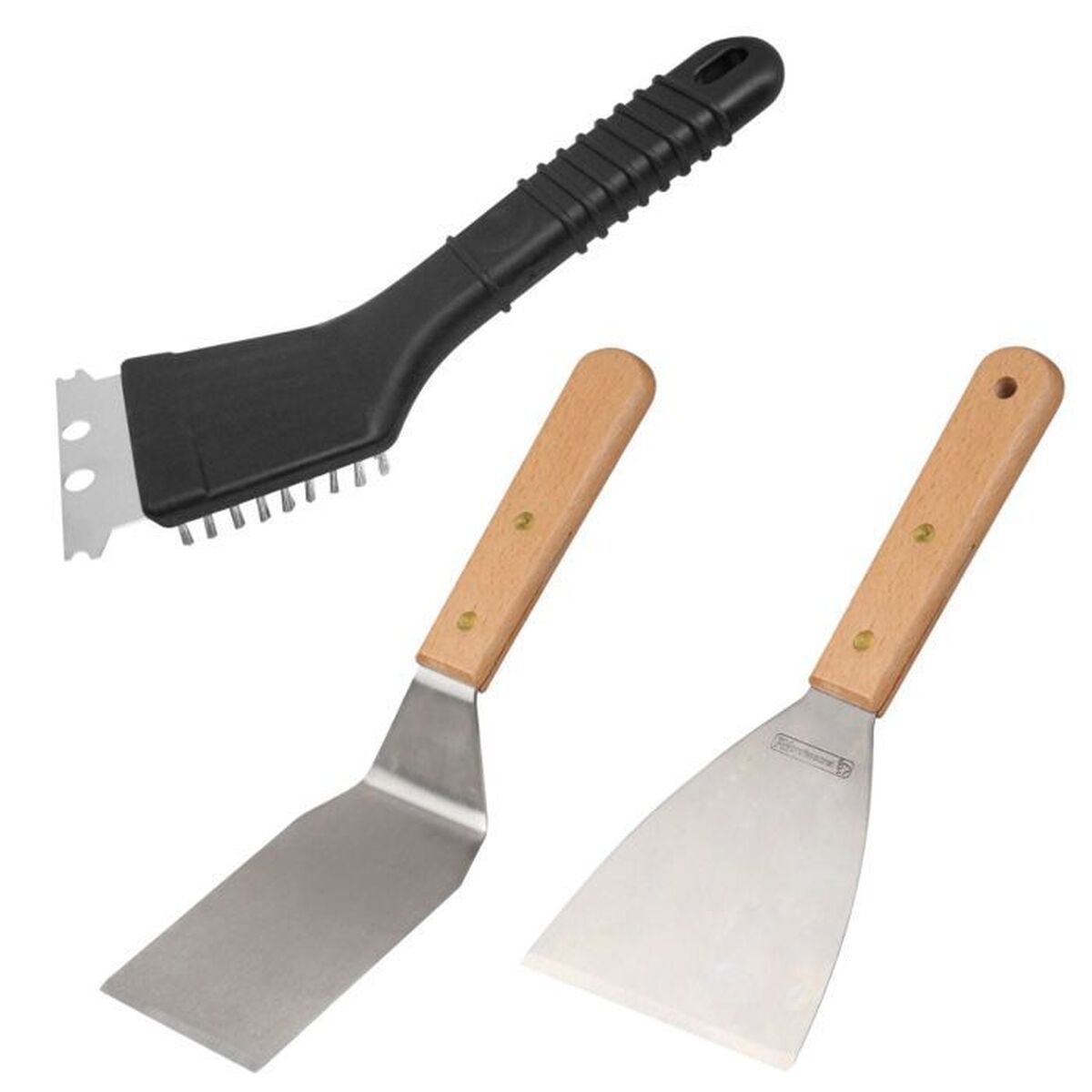 Cuchara FM Professional Acero Inoxidable Plástico 30 X 15 X 22 CM (3 Piezas)