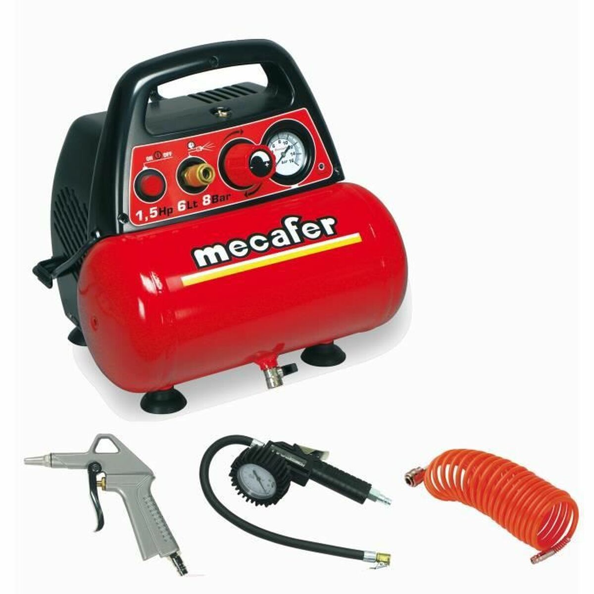 Compresor de Aire MECAFER 6 L