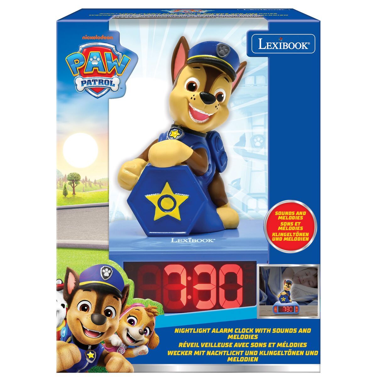 Reloj Despertador The Paw Patrol