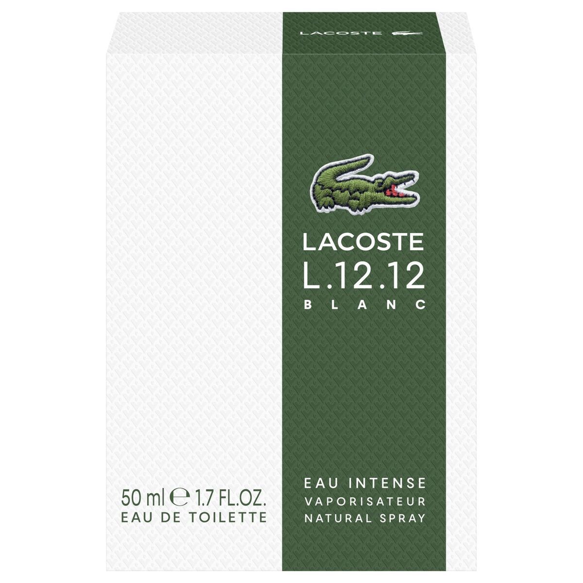 Perfume Hombre Lacoste L.12.12 Blanc Eau Intense EDT 50 ml