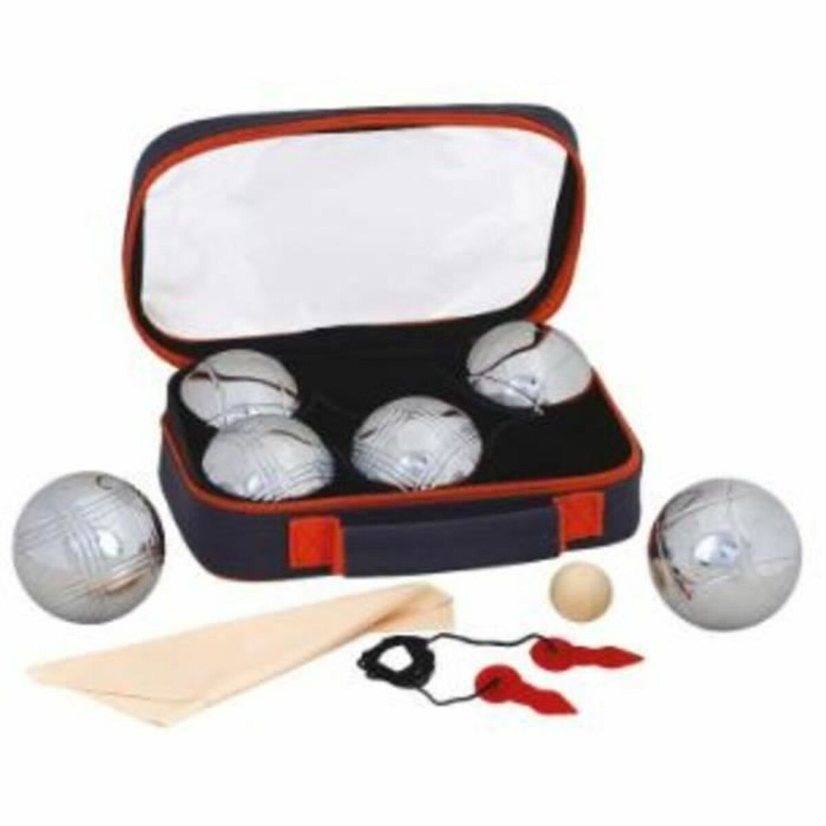 Juego de Petanca Acero cromado
