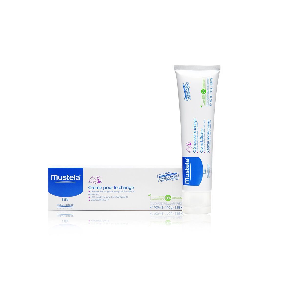 Crema Protectora de Pañal Mustela BEBÉ-NIÑO 100 ml