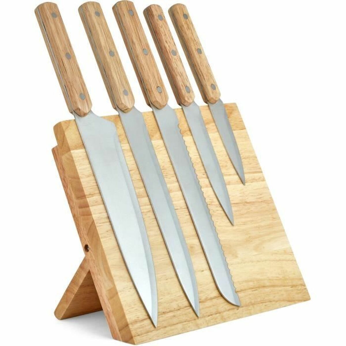 Set de Cuchillos Livoo Acero Acero Inoxidable (5 Unidades)