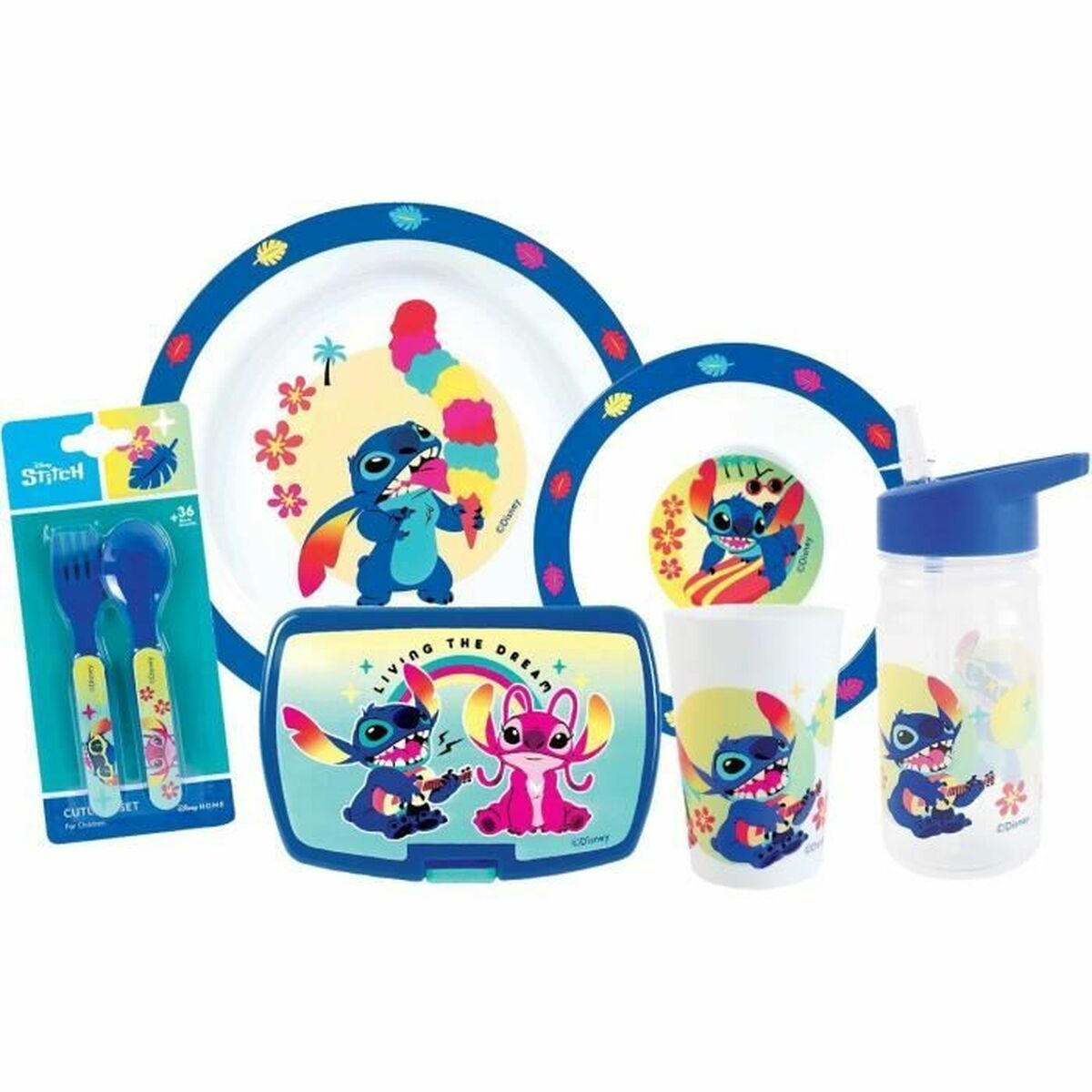 Set de Vajilla Fun House 6 Piezas