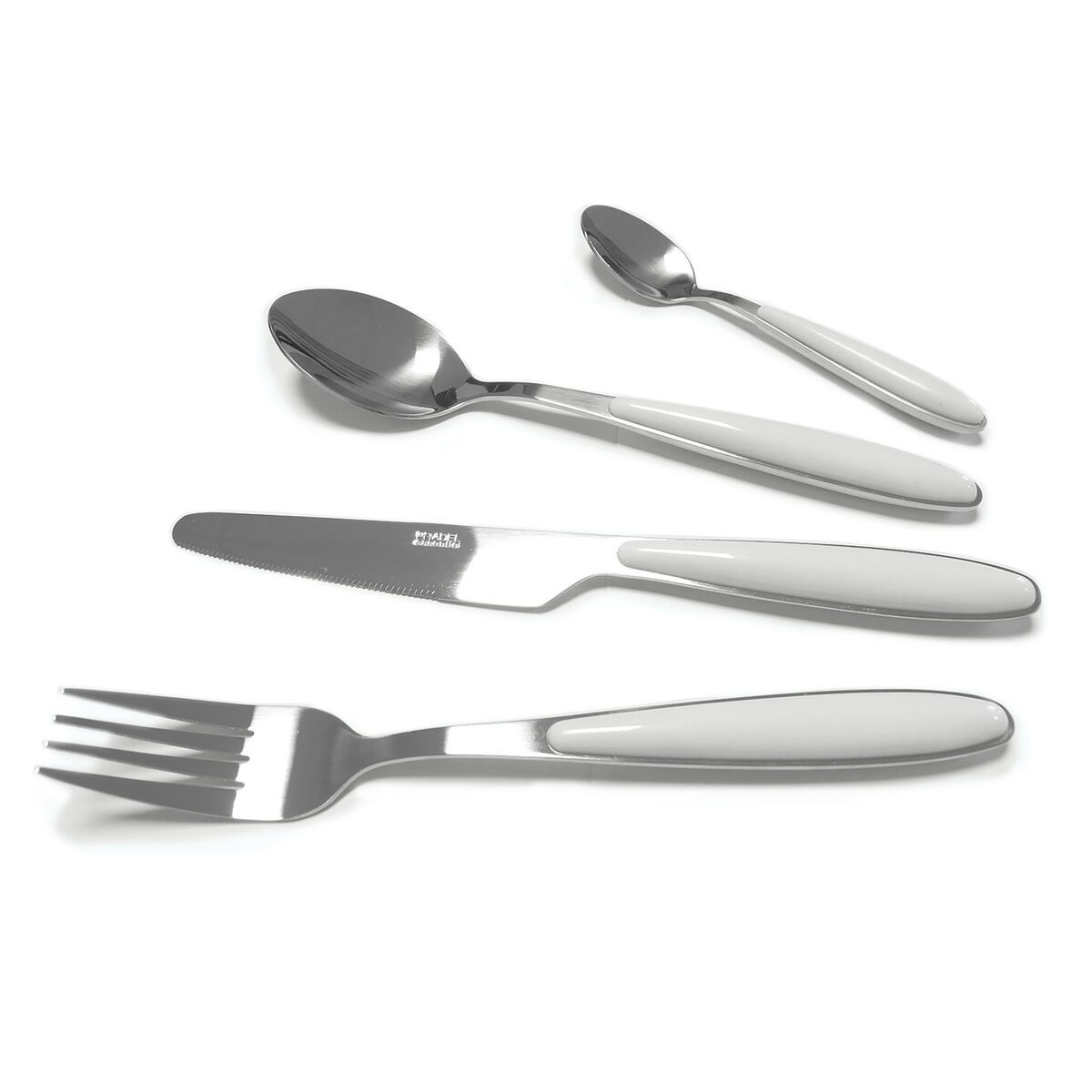 Cubertería Pradel essentiel Colorfull Blanco Metal 20 Piezas