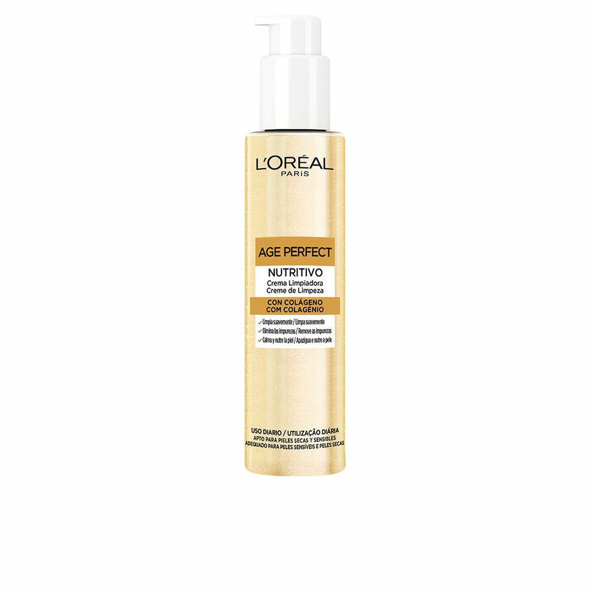 Crema Limpiadora L'Oreal Make Up AGE PERFECT 150 ml