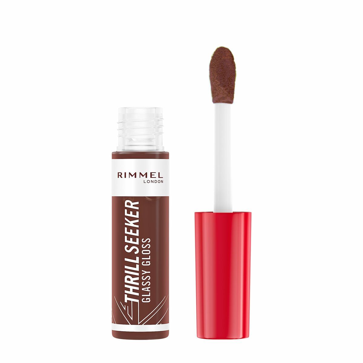 Brillo de Labios Rimmel London THRILL SEEKER Nº 800-Chocolate Glaze 10 ml