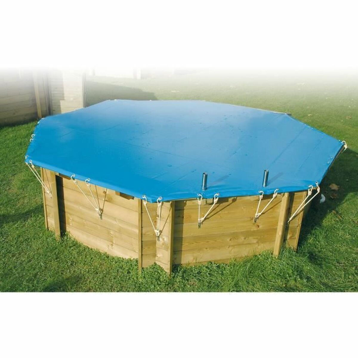 Cubrepiscinas Ubbink Azul 400 x 610 cm