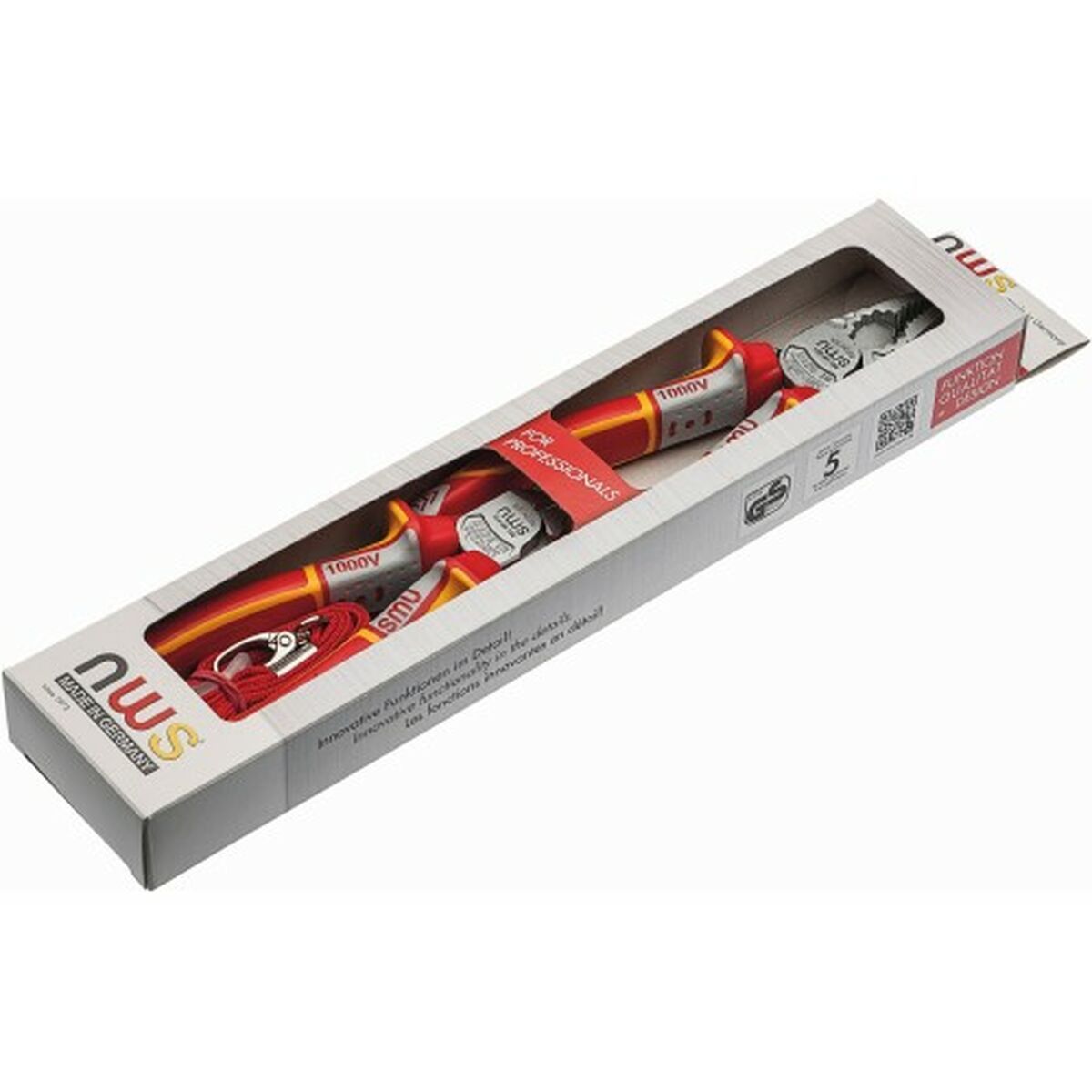 Set de alicates NWS 180 mm 2 Piezas