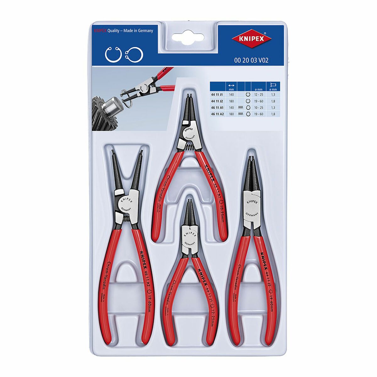 Alicates de Arandelas Knipex