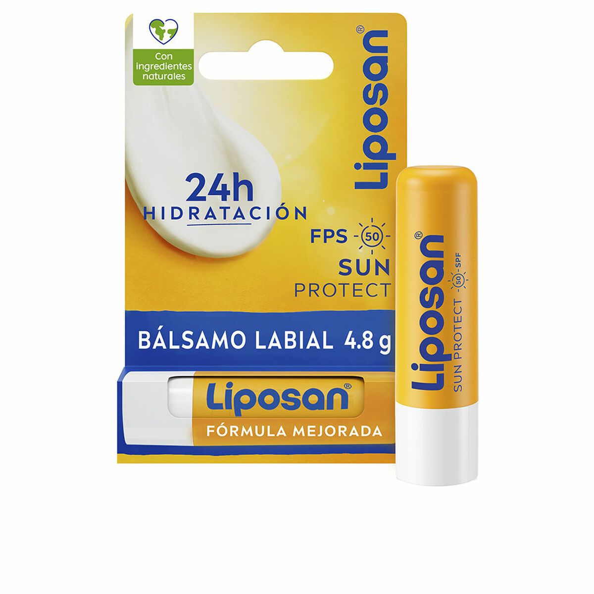 Protector Labial Liposan LIPOSAN Spf 50 4,8 g