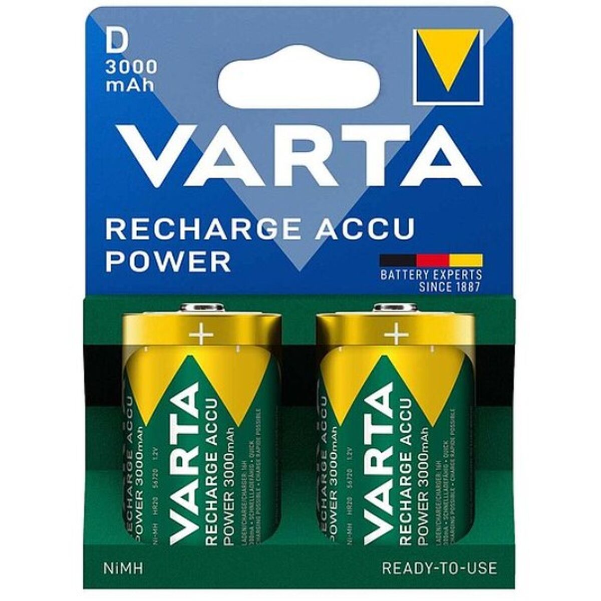 Pilas Recargables Varta 56720101412 1,2 V