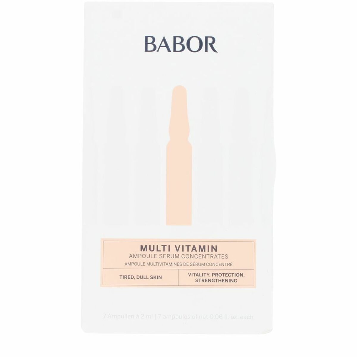 Ampollas Multivitaminas Babor MULTI VITAMIN 2 ml
