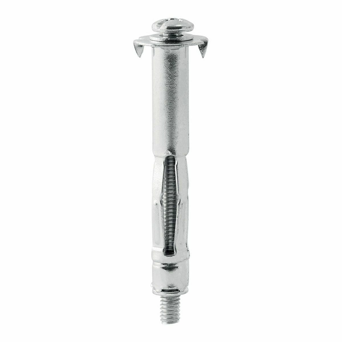 Tacos y tornillos Rapid Ø 8 x 46 mm M4 x 55 mm Metal Expansión 10 Unidades