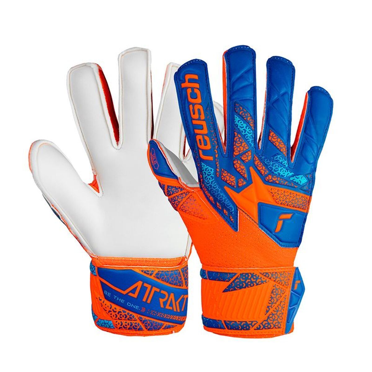 Guantes de Portero Reusch Attrakt Solid Naranja