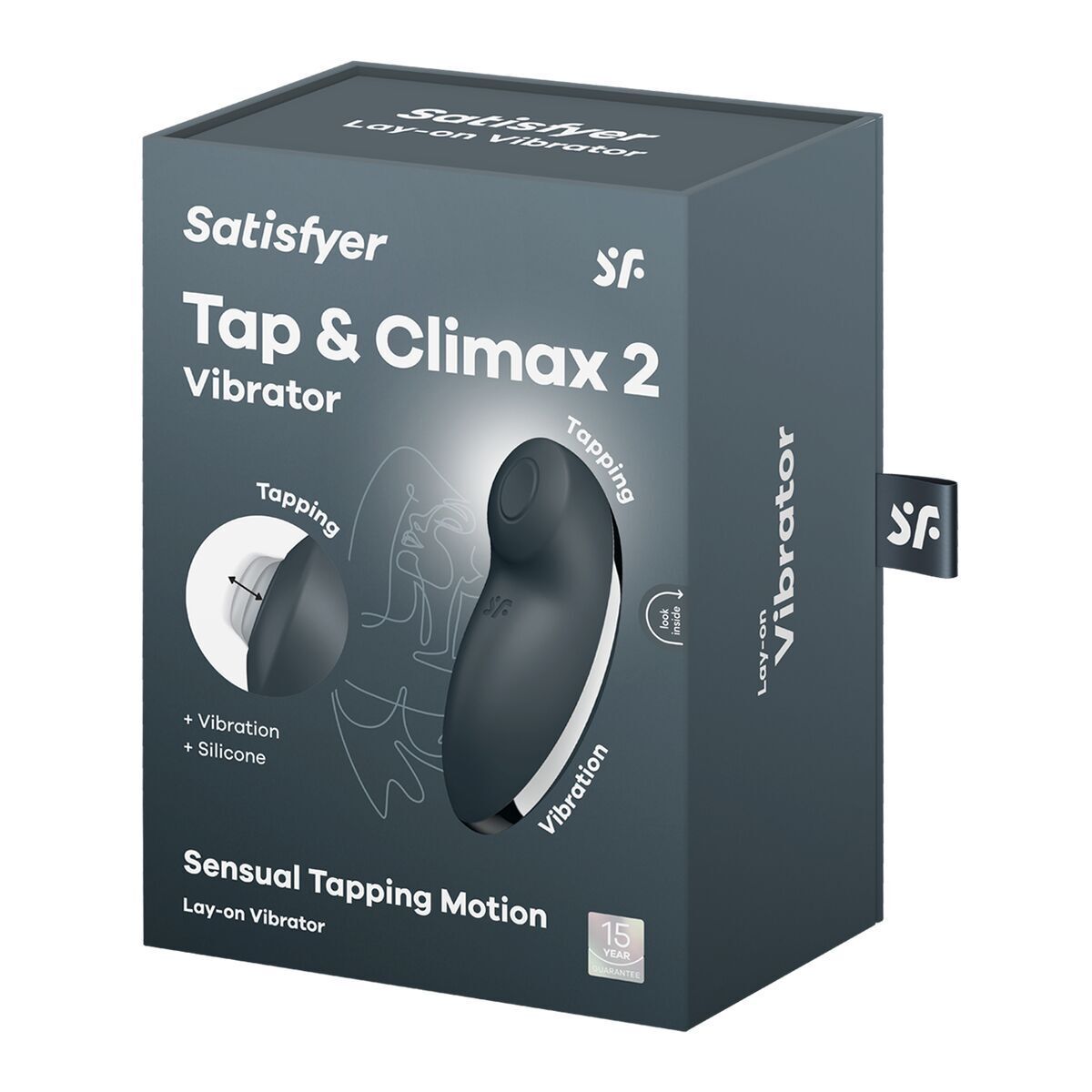 Masajeador erótico Satisfyer Gris