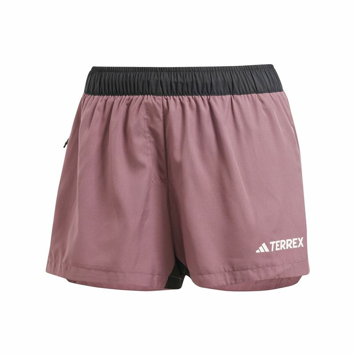 Pantalón Corto Deportivo Adidas Mt Trail Sh Rosa