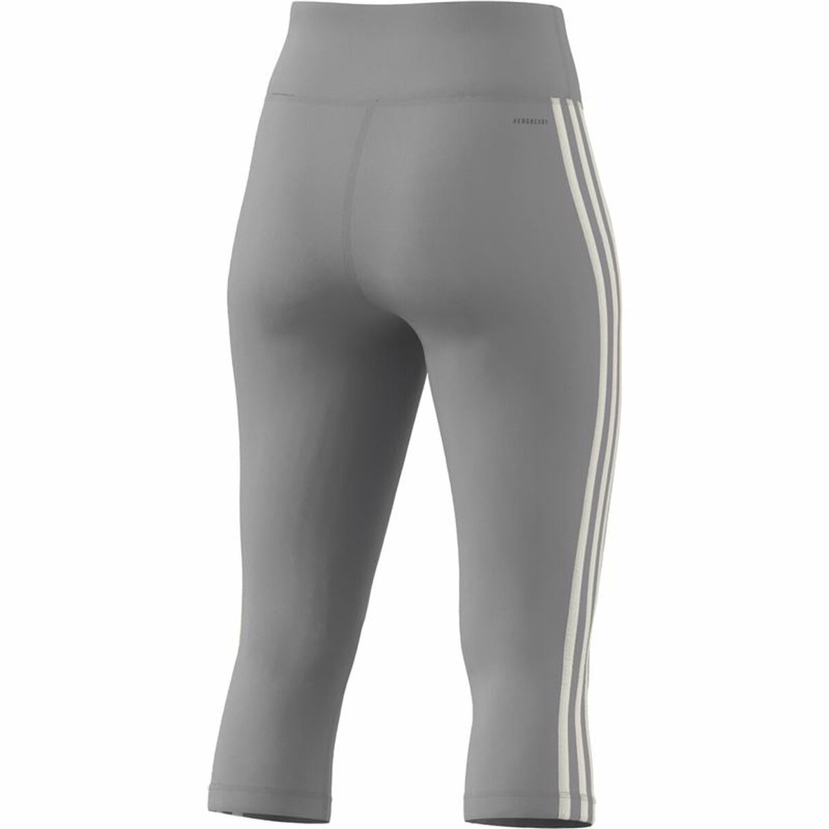 Mallas Deportivas de Mujer Adidas Train Essentials 3S 3/4 Gris