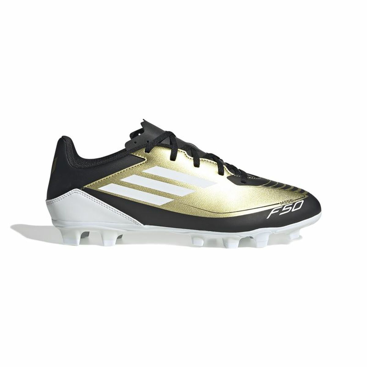 Botas de Fútbol para Adultos Adidas F50 Club Messi Dorado
