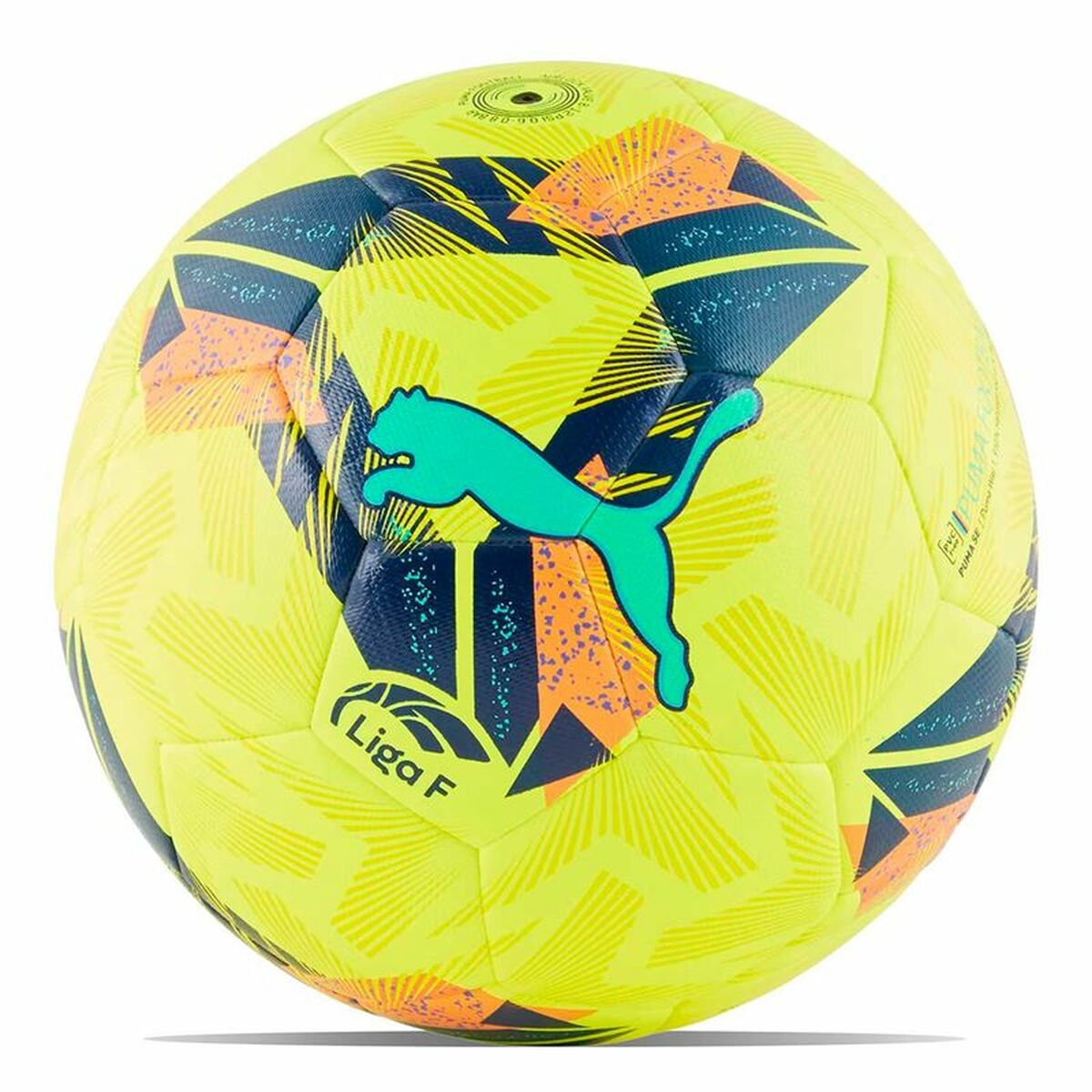 Balón de Fútbol Puma Orbita Liga F Hyb Amarillo Talla 5