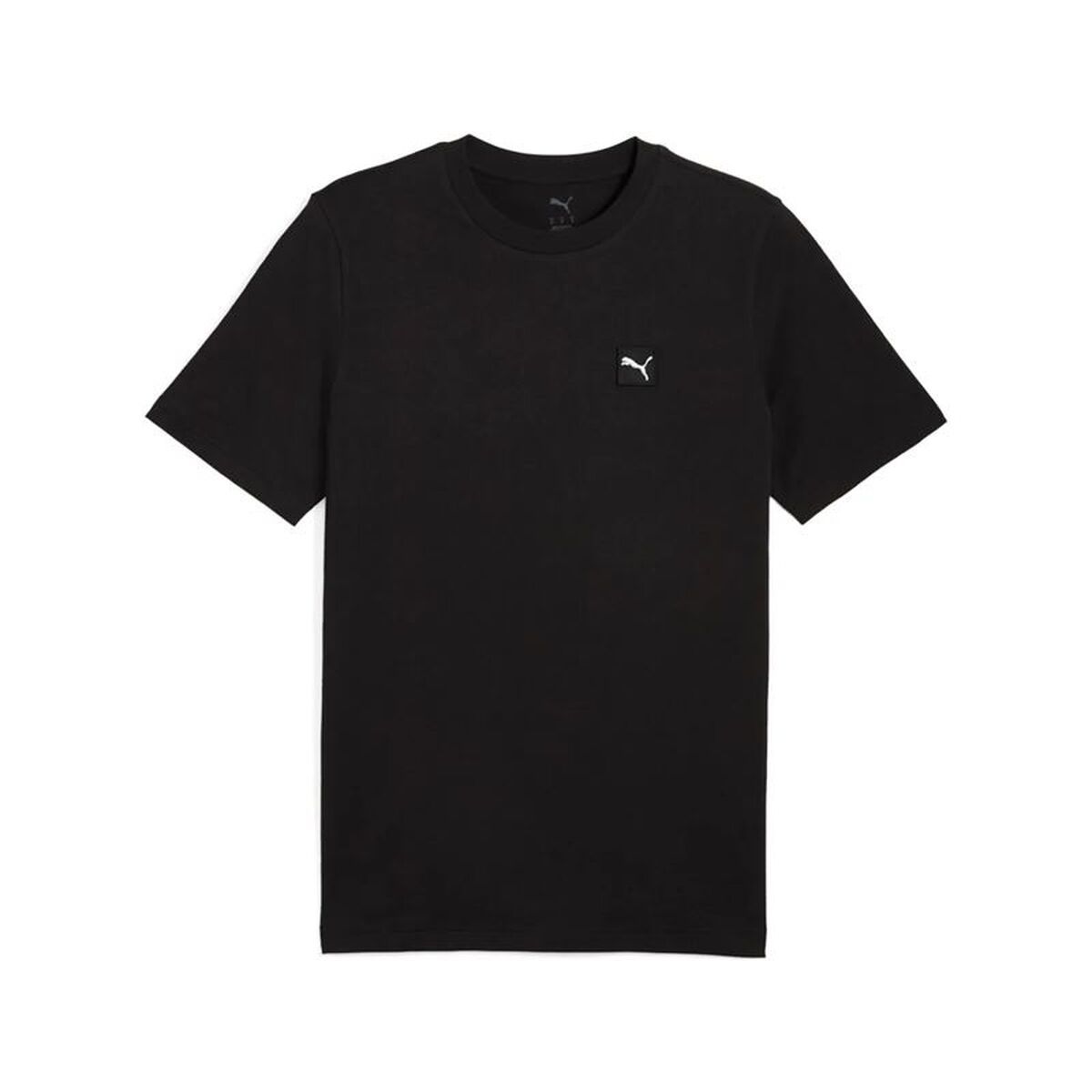 Camiseta de Manga Corta Hombre Puma Essentials Elevated Negro