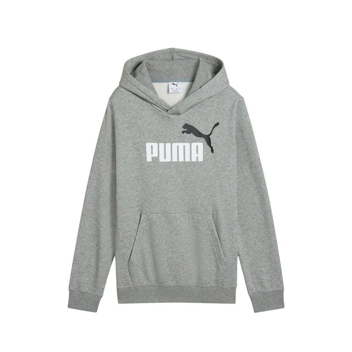 Sudadera con Capucha Niño Puma Essentials 2 Color No.1 Gris