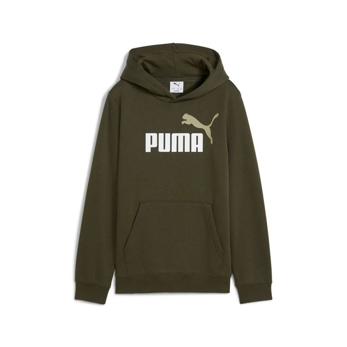 Sudadera con Capucha Niño Puma Essentials 2 Color No.1 Verde oscuro Oliva