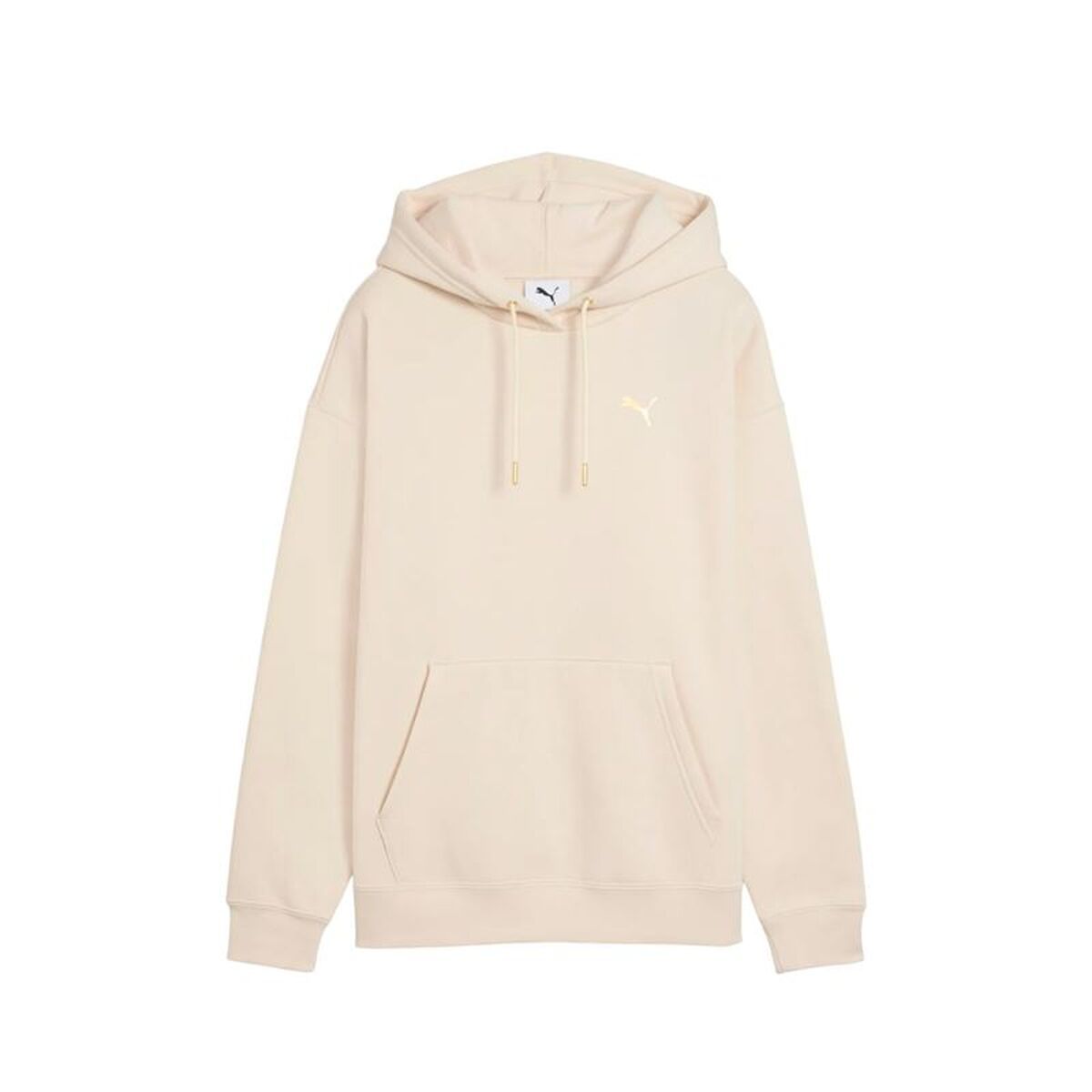Sudadera con Capucha Mujer Puma Maximal Metallic Beige