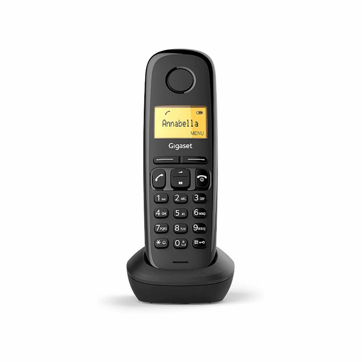 Teléfono Inalámbrico Gigaset Negro Ambar