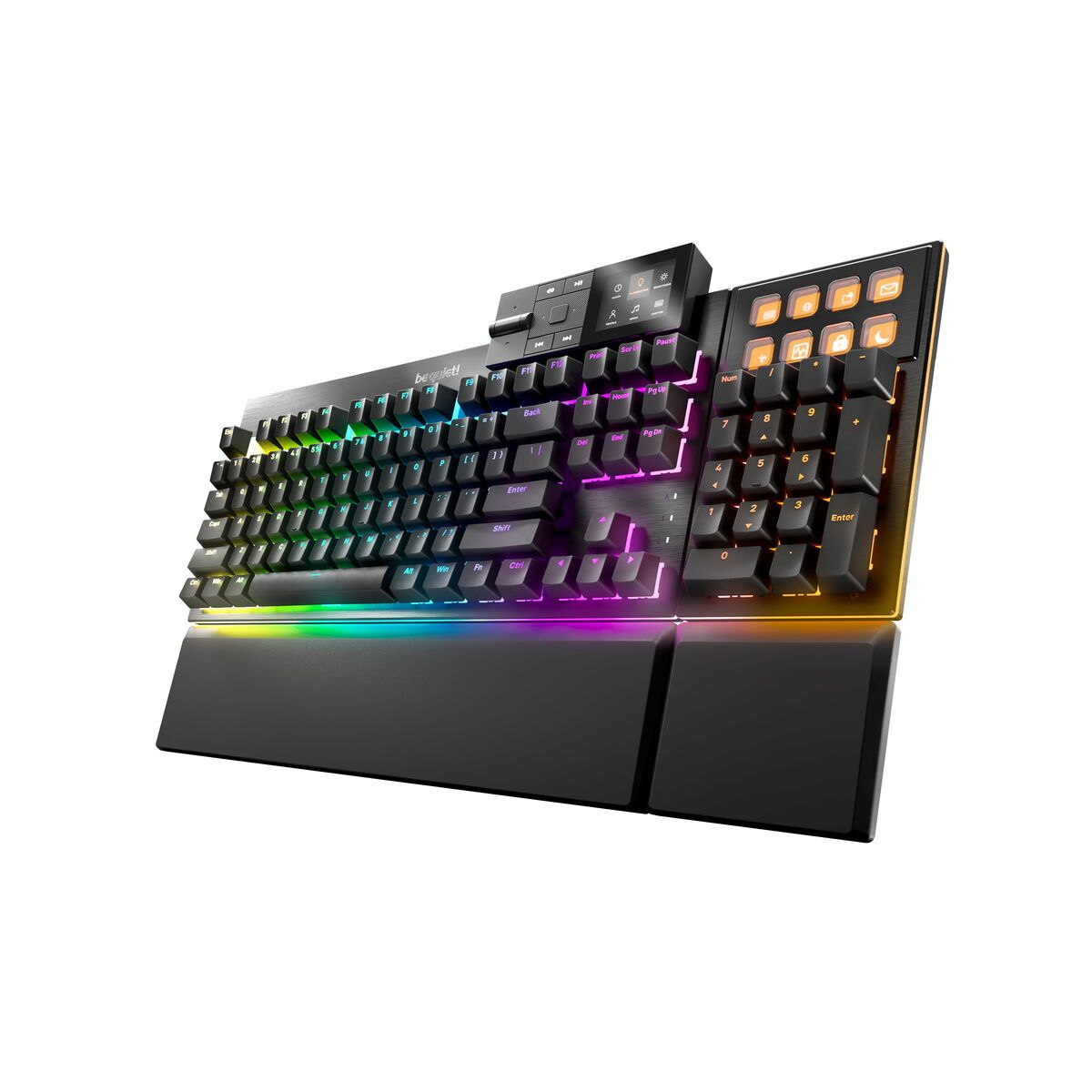 Teclado Be Quiet! BT002US Negro Multicolor QWERTY Qwerty US