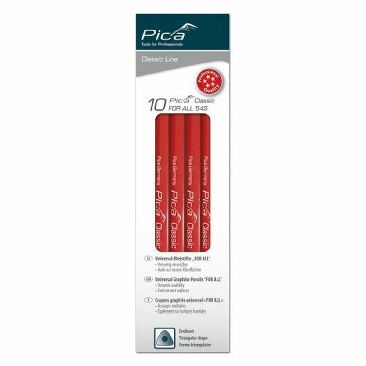 Lápiz de Carpintero Pica Colgador Universal 10 Piezas