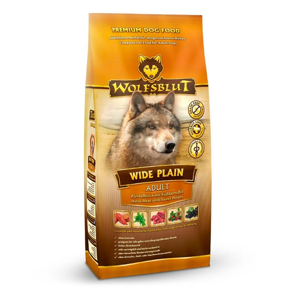 Pienso Wolfsblut Adulto Carne Batata Caballo 2 Kg