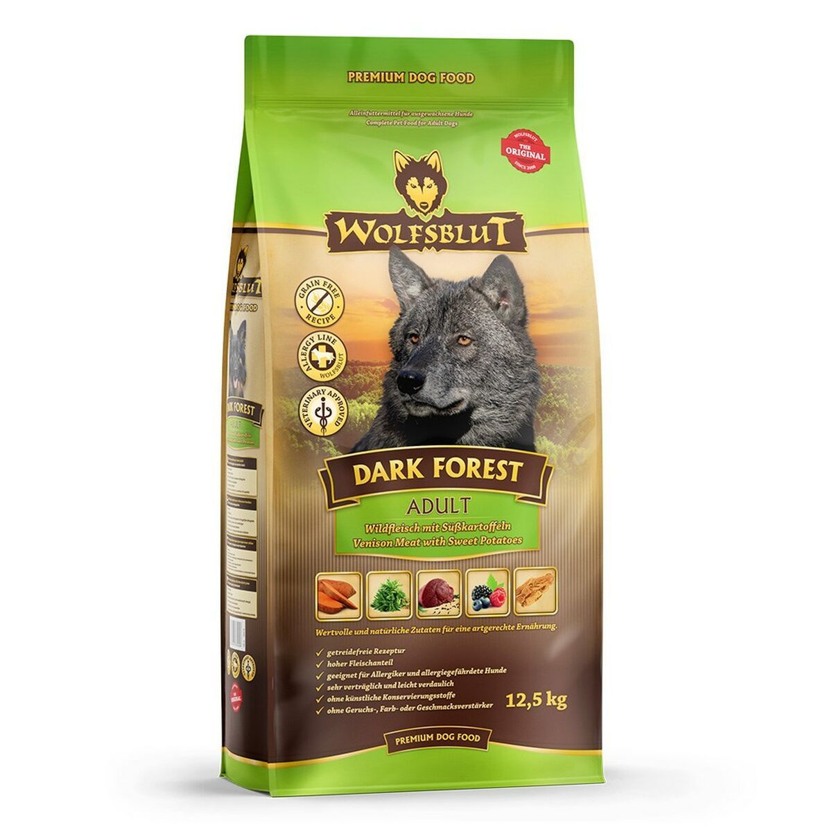 Pienso Wolfsblut Adulto Ternera Batata 12,5 Kg