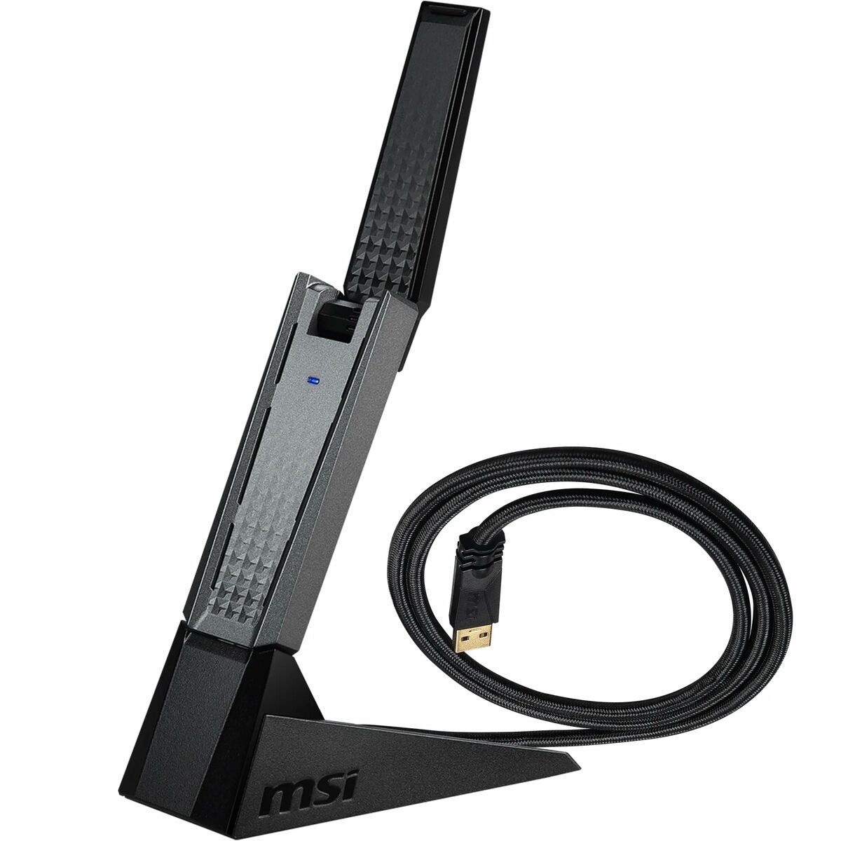 Adaptador USB MSI AX1800 Negro