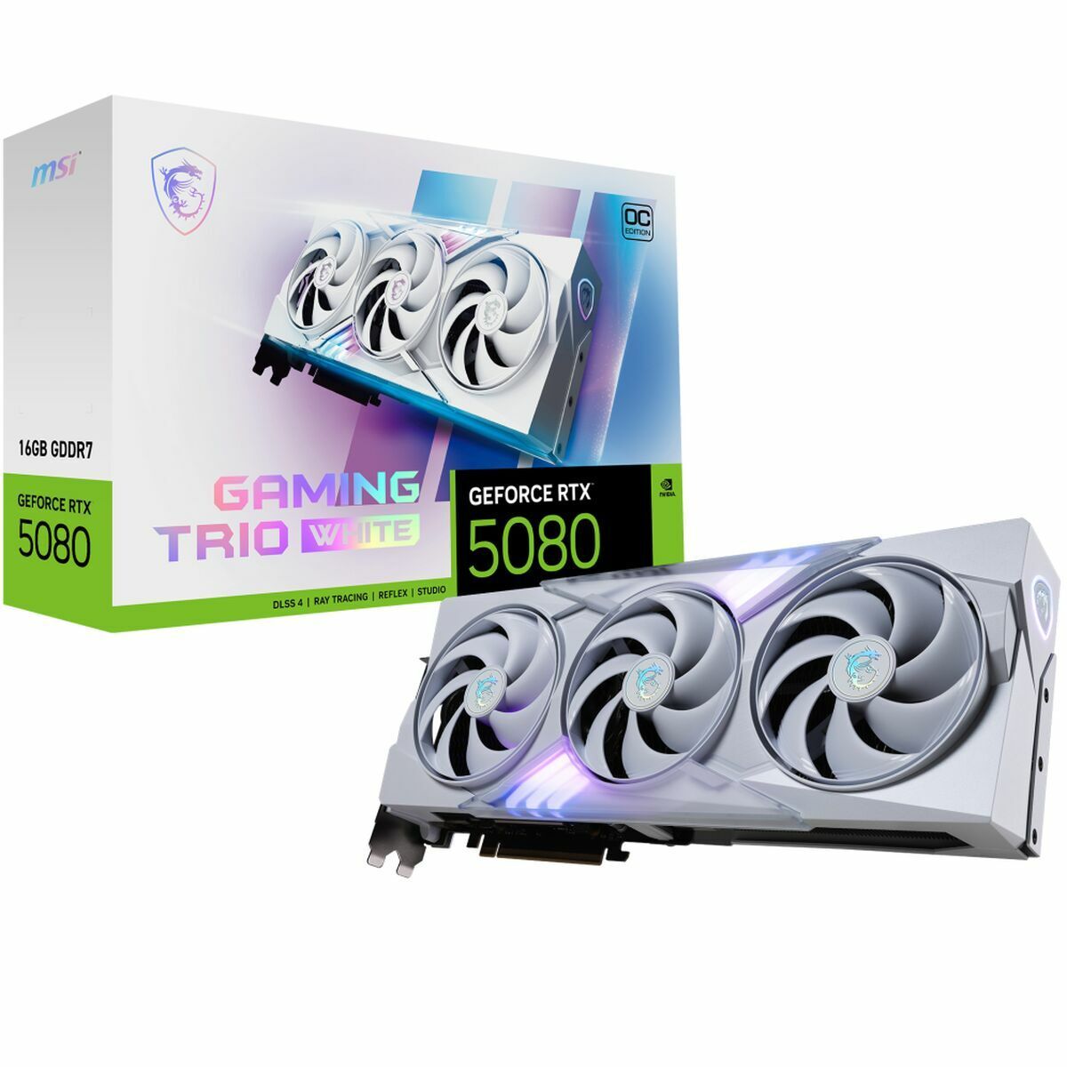 Tarjeta Gráfica MSI 912-V531-049 GEFORCE RTX 5080 16 GB GDDR6X GDDR7