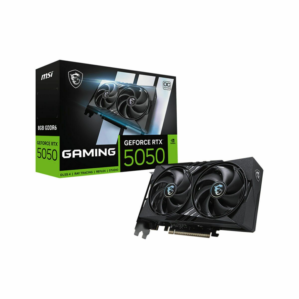 Tarjeta Gráfica MSI GeForce RTX 5050 8G GAMING OC GEFORCE RTX 5050 8 GB GDDR6
