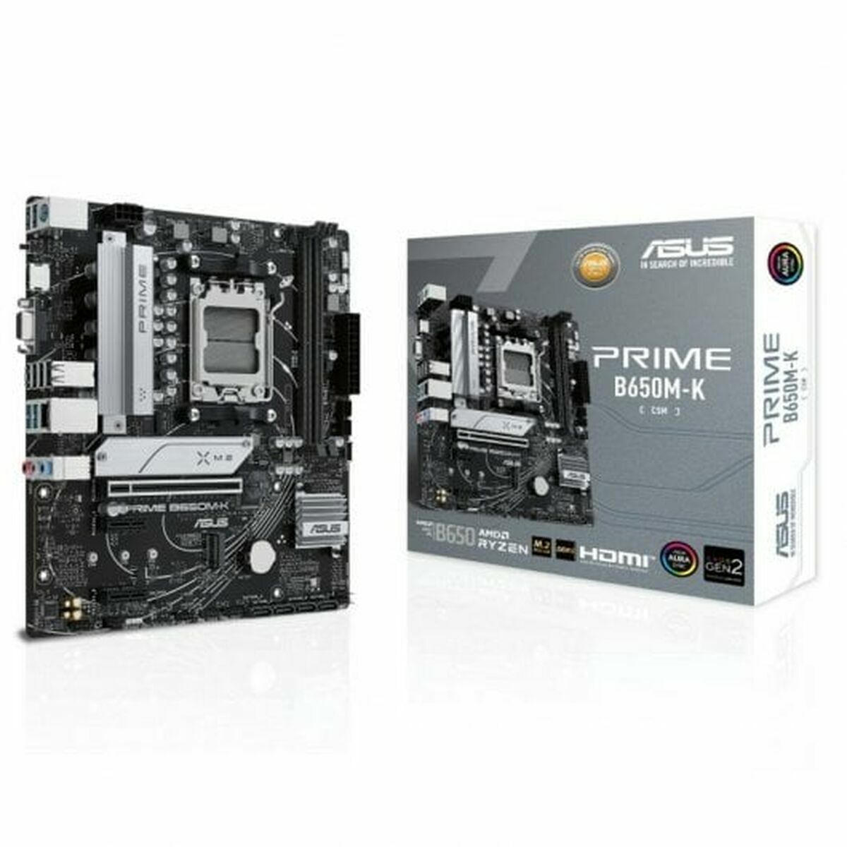 Placa Base Asus ASUS PRIME B650M-K AMD AM5 AMD AMD B650