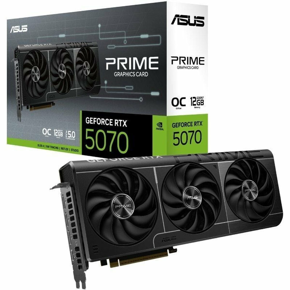 Tarjeta Gráfica Asus 90YV0M10-M0NA00 nvidia geforce rtx 5070 12 GB 16 GB GDDR6X GDDR7