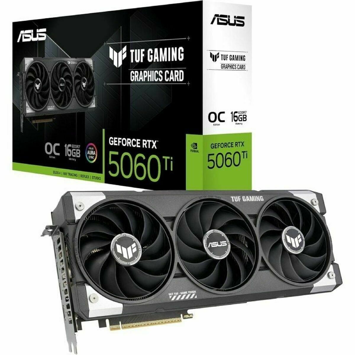 Tarjeta Gráfica Asus 90YV0MG0-M0NA00 geforce rtx 5060 ti 16 GB GDDR6 GDDR7