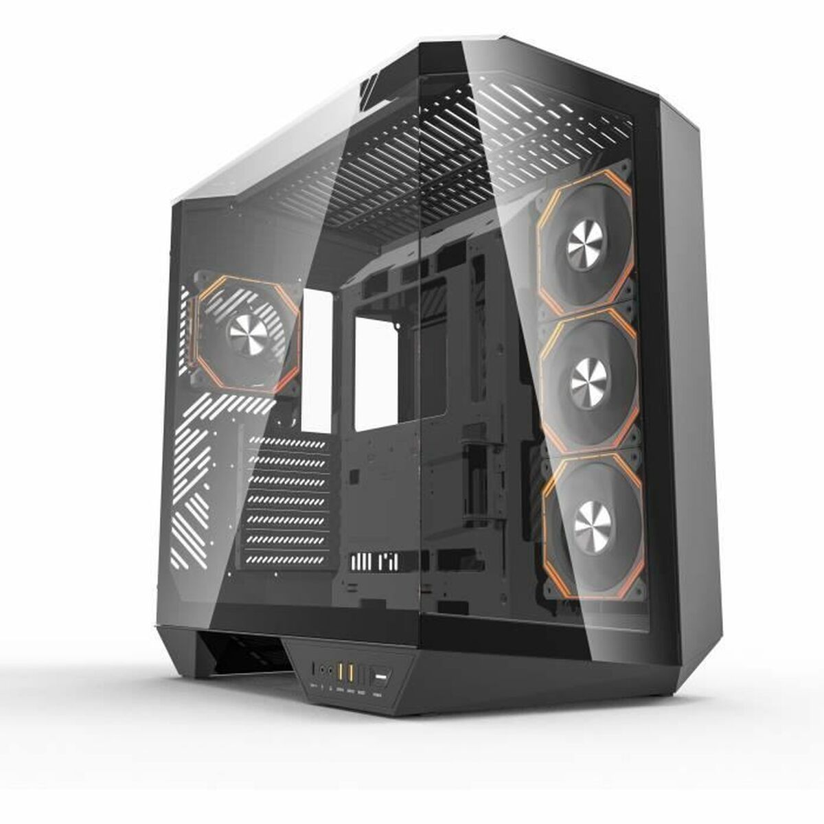 Caja Semitorre ATX DarkFlash DARKFLASH DY470 Negro
