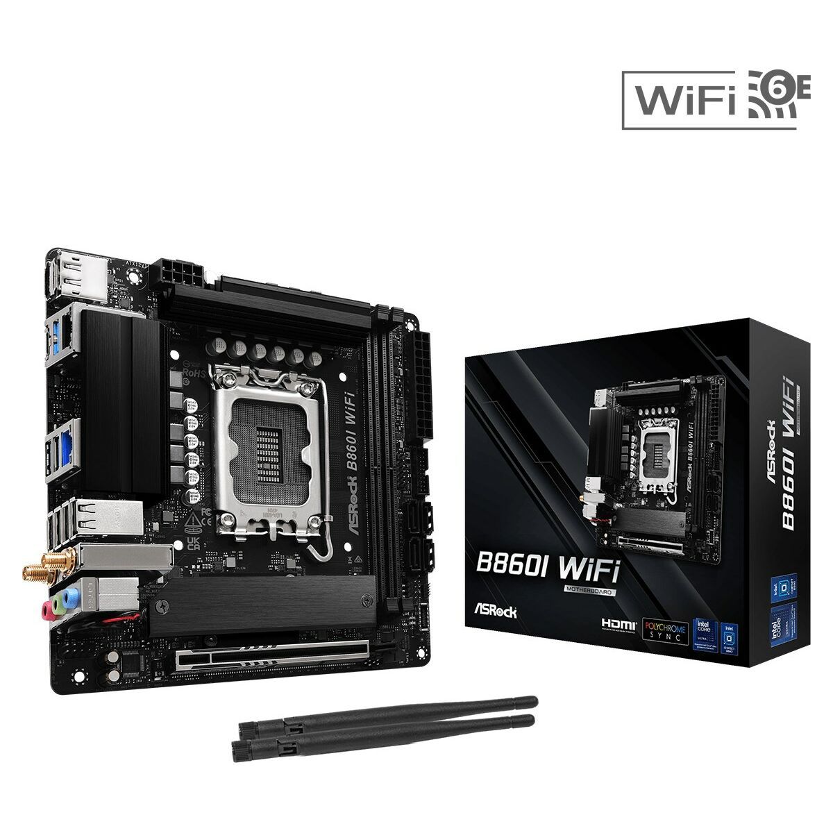 Placa Base ASRock B860I WiFi Intel B860 LGA 1851