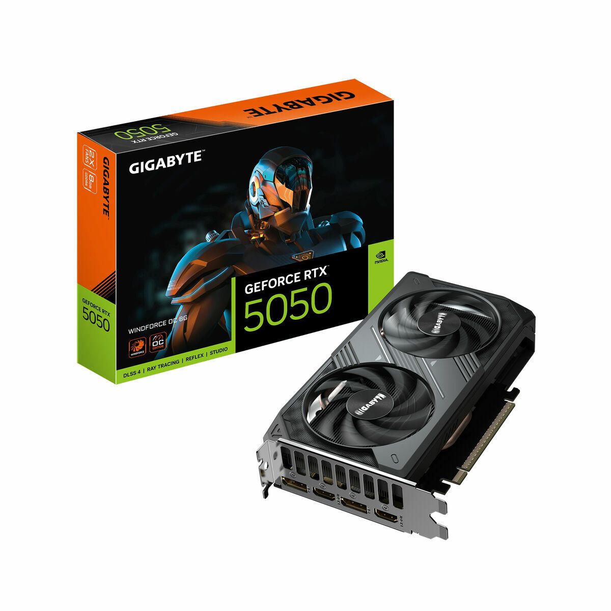 Tarjeta Gráfica Gigabyte GV-N5050WF2OC-8GD GEFORCE RTX 5050 8 GB GDDR6