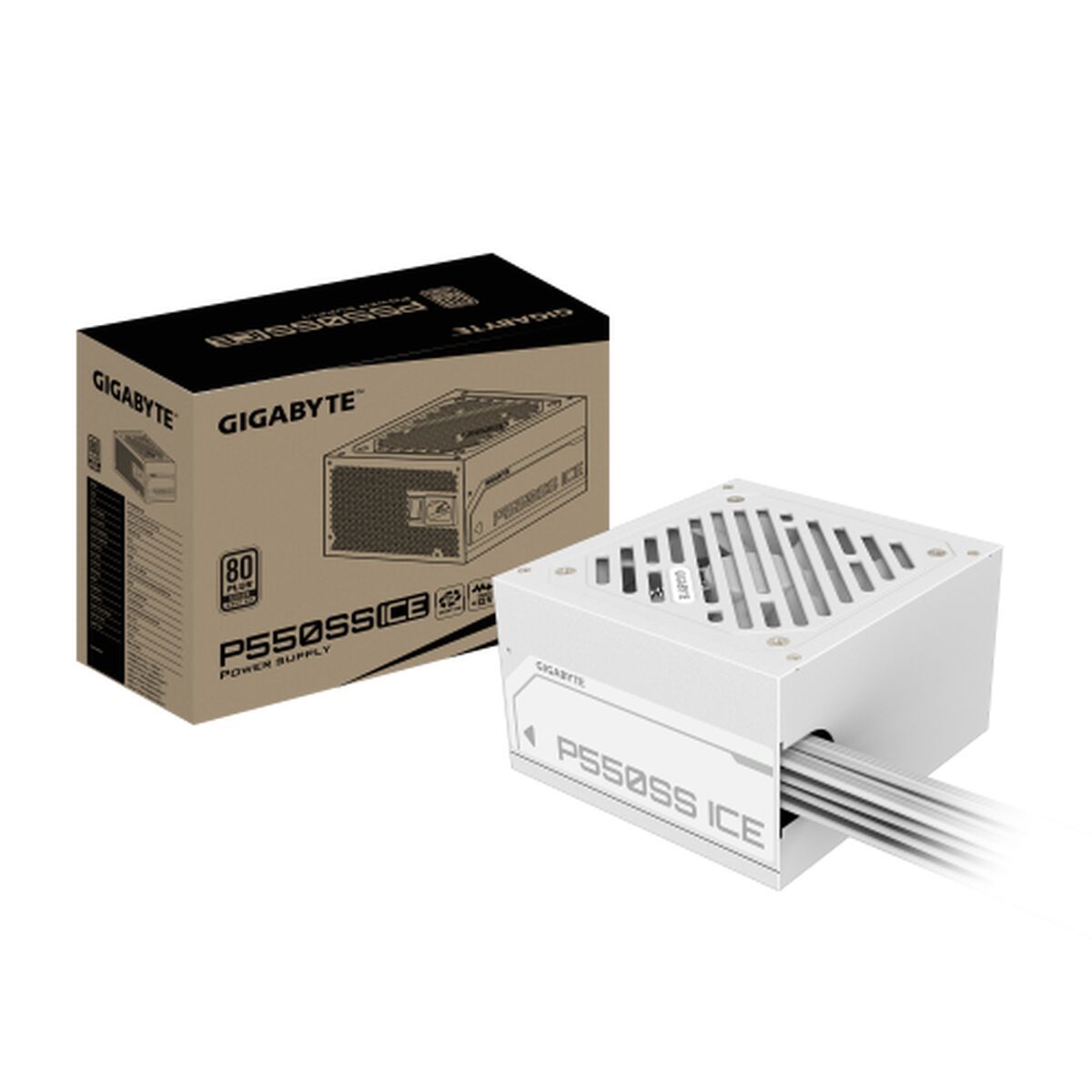 Fuente de Alimentación Gigabyte 28200-P55SW-1EUR 550 W ATX 80 Plus Silver