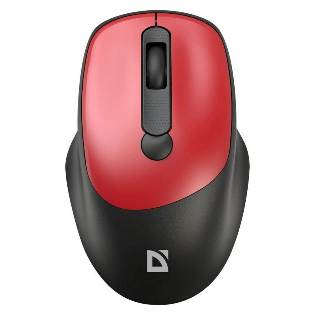Ratón Inalámbrico Defender FEAM MM-296 RF SILENT Rojo